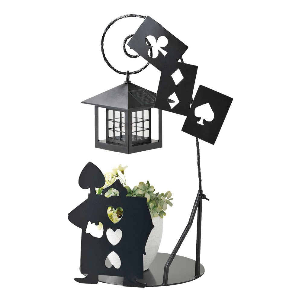 Alice in Wonderland Characters Silhouette Solar Light