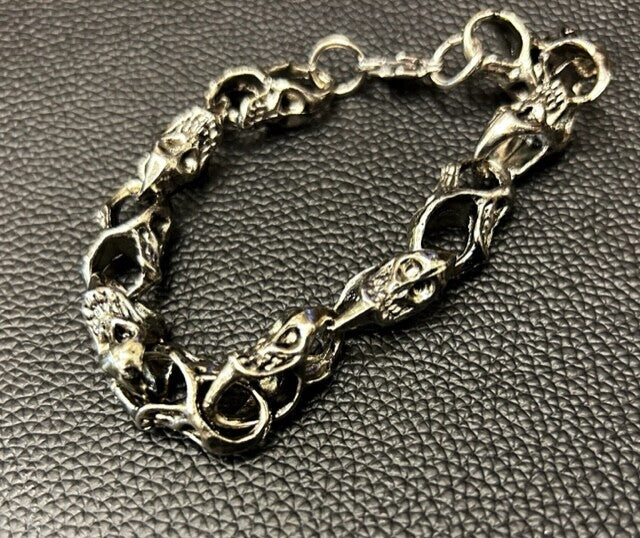 Skull Chain Bracelet