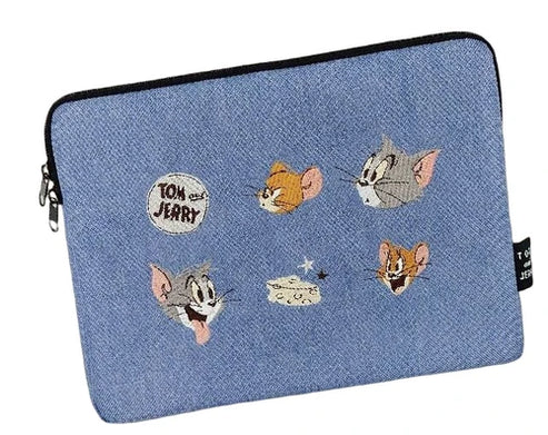 Tom and Jerry 刺繡系列iPad袋