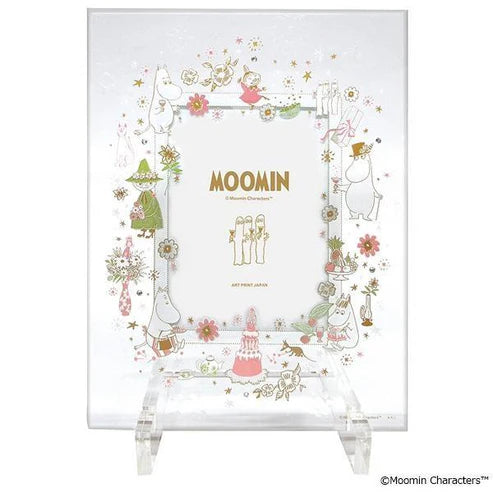 Moomin Glass Frame Service L Party Made in Japan