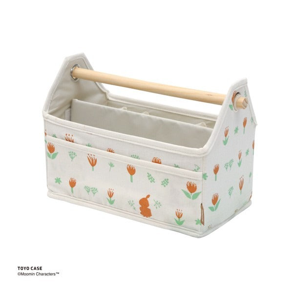 Moomin Series Tool Basket Orange / White