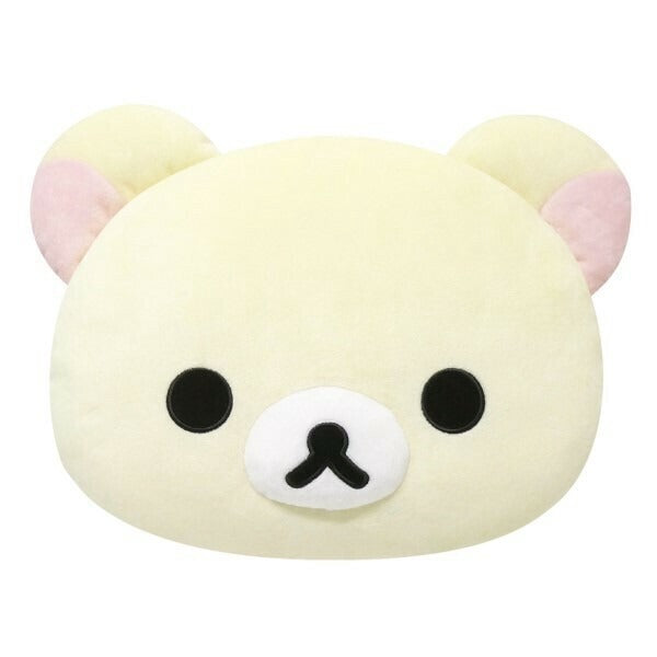 Rilakkuma & Korilakkuma Face Cushion