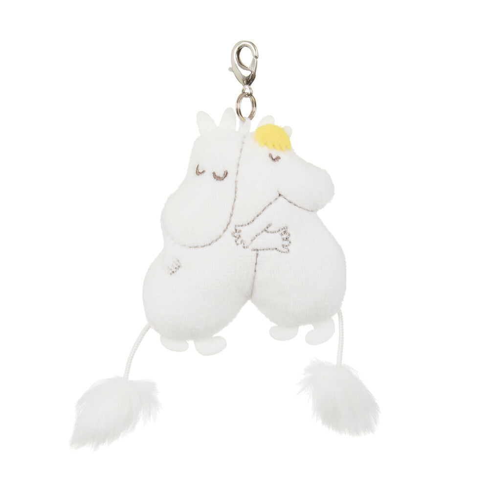 Moomin Hug Plush Toy & Keychain 80th anniversary