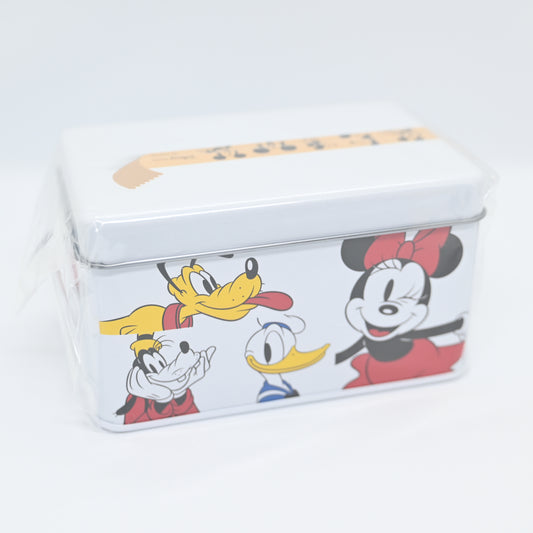Disney Store Japan Exclusive Mickey & Friends Miniature Delivery Box Tin Stationery Set
