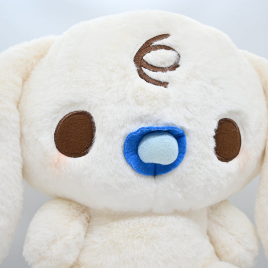 Sanrio Cinnamoroll Friend Milk Plush Toy with Pacifier Yurukawa MokoMoko