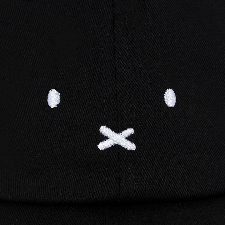 Miffy Face Embroidered Cap