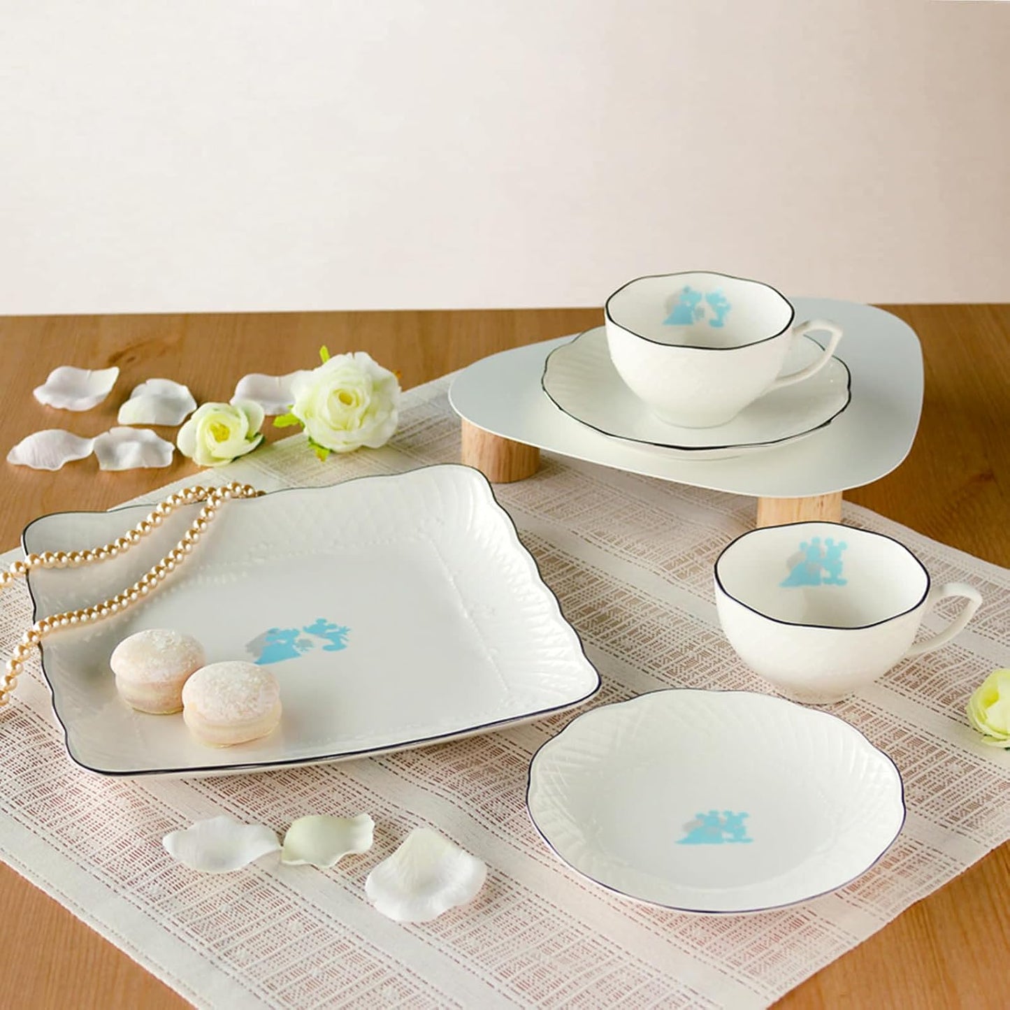 Mickey&Minnie Cup & Saucer Set of Two