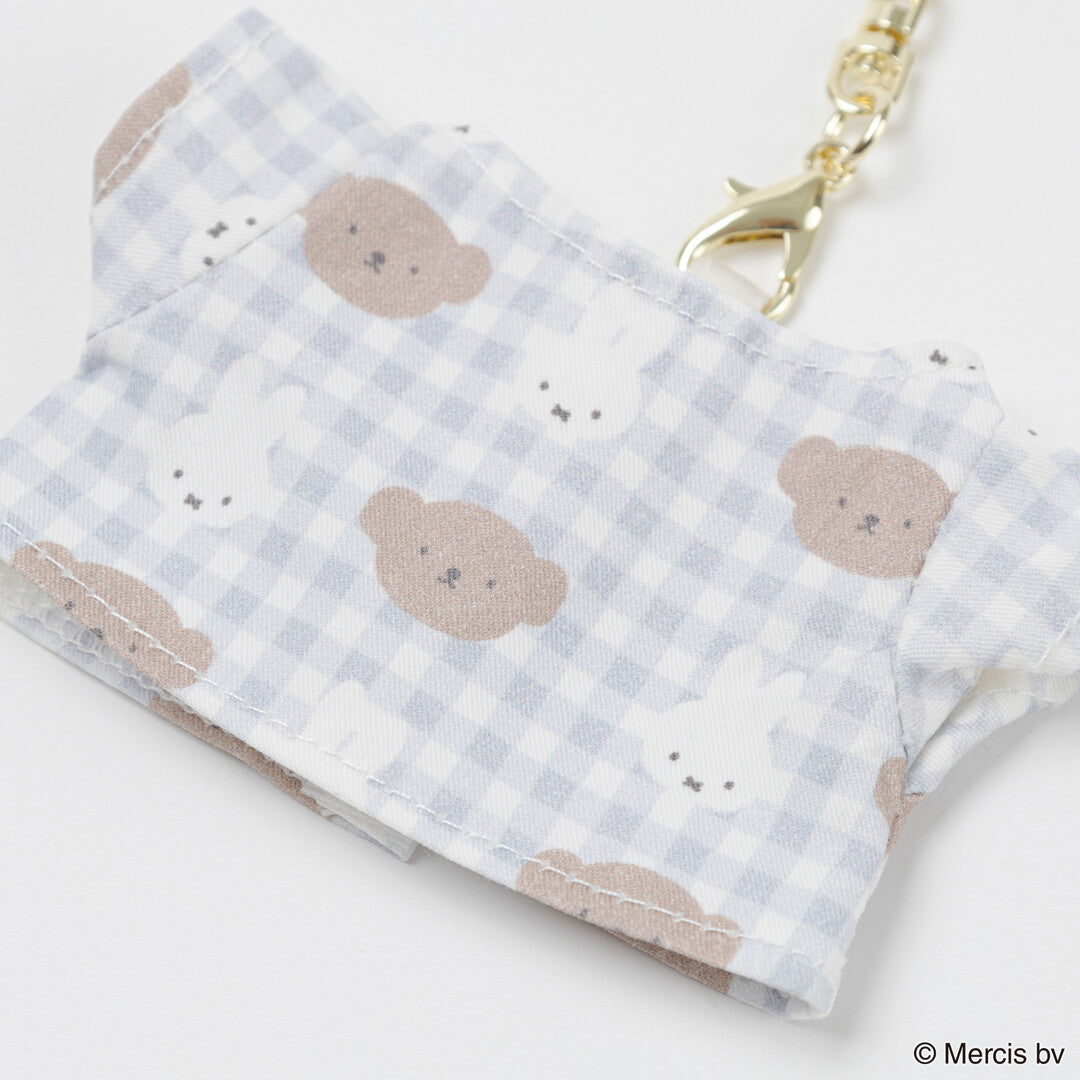 BRUNA PLAID Miffy Mini T-shirt Charm