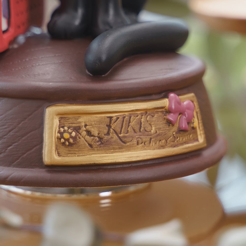 Kiki's Delivery Service Porcelain Music Box Jiji and Radio