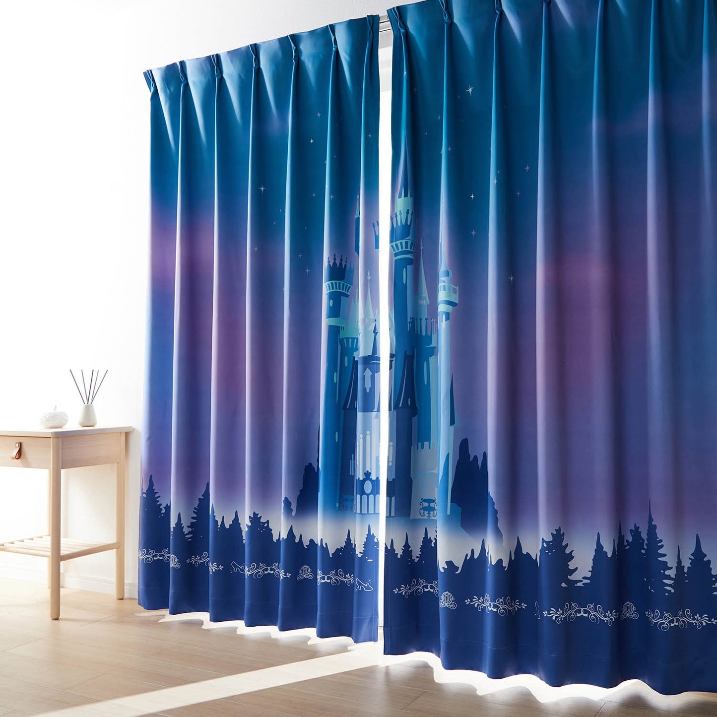 Disney Cinderella 2-Stage Blackout Insulated Curtains 2-Pack