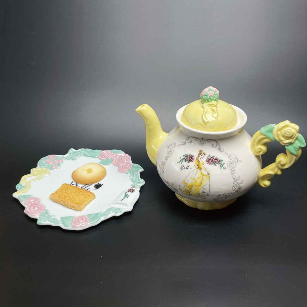 Beauty and the Beast Tea Set and Saucer Set