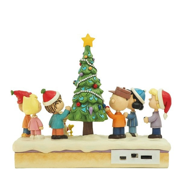 Christmas Snoopy and the Peanuts Gang Decorated Tree