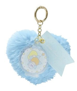 Sanrio Characters Fur Charm Little Twin Stars