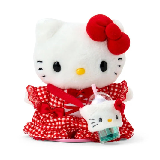 Sanrio Hello Kitty Pitatto Friends Plush Doll Starter Set – S Size Outfit & Accessories