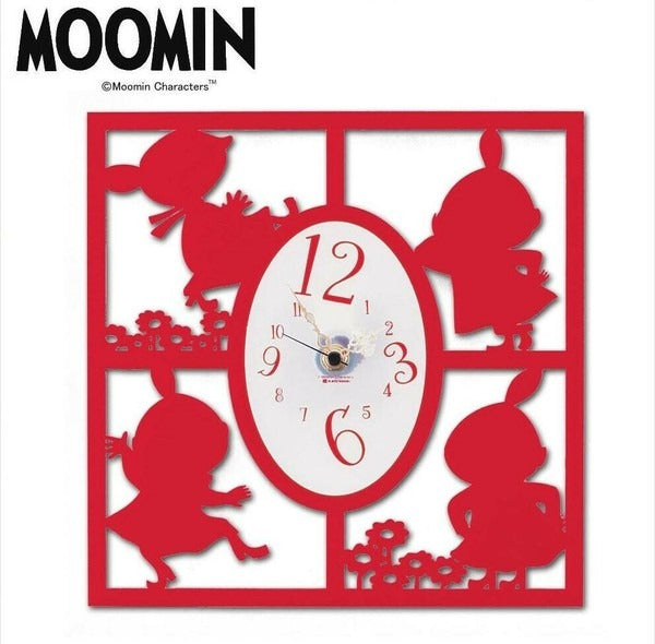 MOOMIN Silhouette Clock Little My