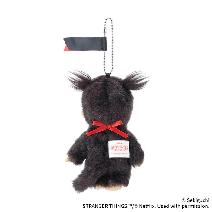 Monchhichi x Stranger Things Collaboration Limited Edition Plush Keychain - Eleven Girl