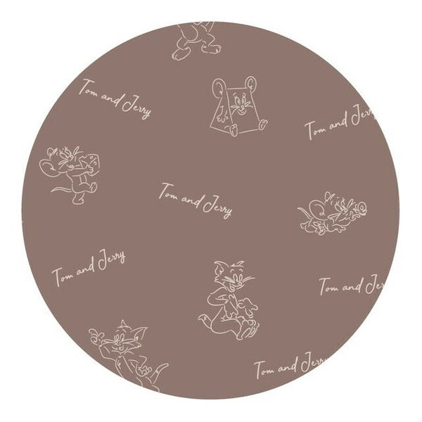 TOM and JERRY×Flapper Latte Color Mini Wallet