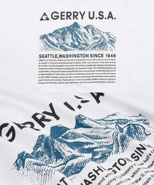 GERRY MT motif short-sleeved T-shirt