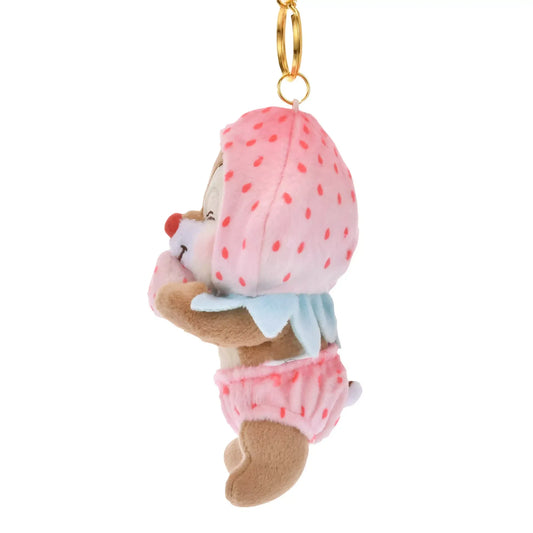 Disney Store Japan Dale Plush Keychain, STRAWBERRY COLLECTION 2025