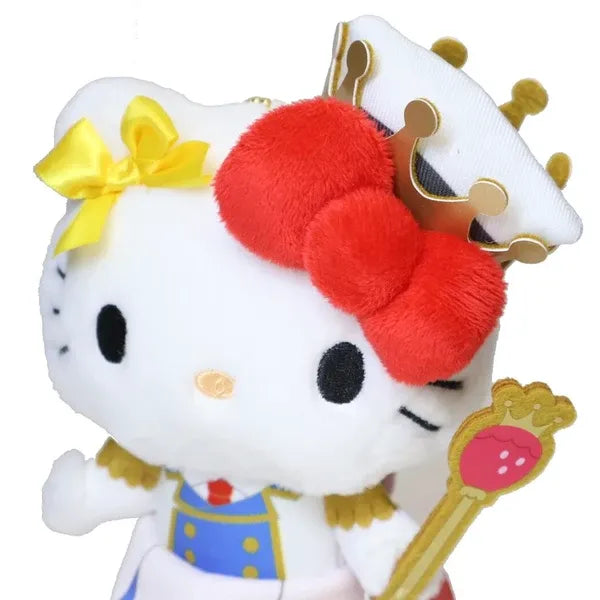 Hello Kitty Queen Plush Keychain | Sanrio Cute Soft Toy Bag Charm Gift UK