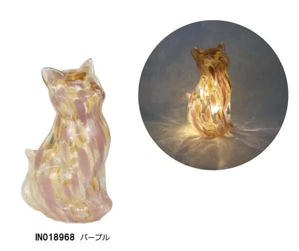 Marble Glass Cat