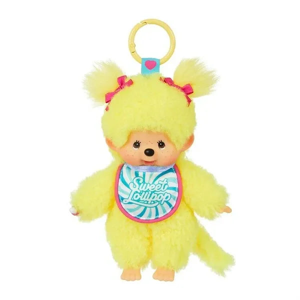 Monchhichi Sweet Lollipop Plush Keychain