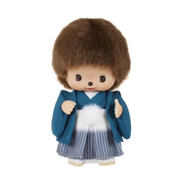 Official Sekiguchi Babychhichi Hakama Plush Doll – Traditional Japanese Monchhichi Collectible