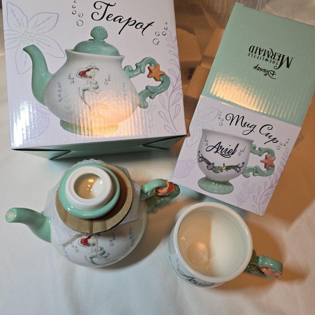 Disney The Little Mermaid Cup & Teapot Set