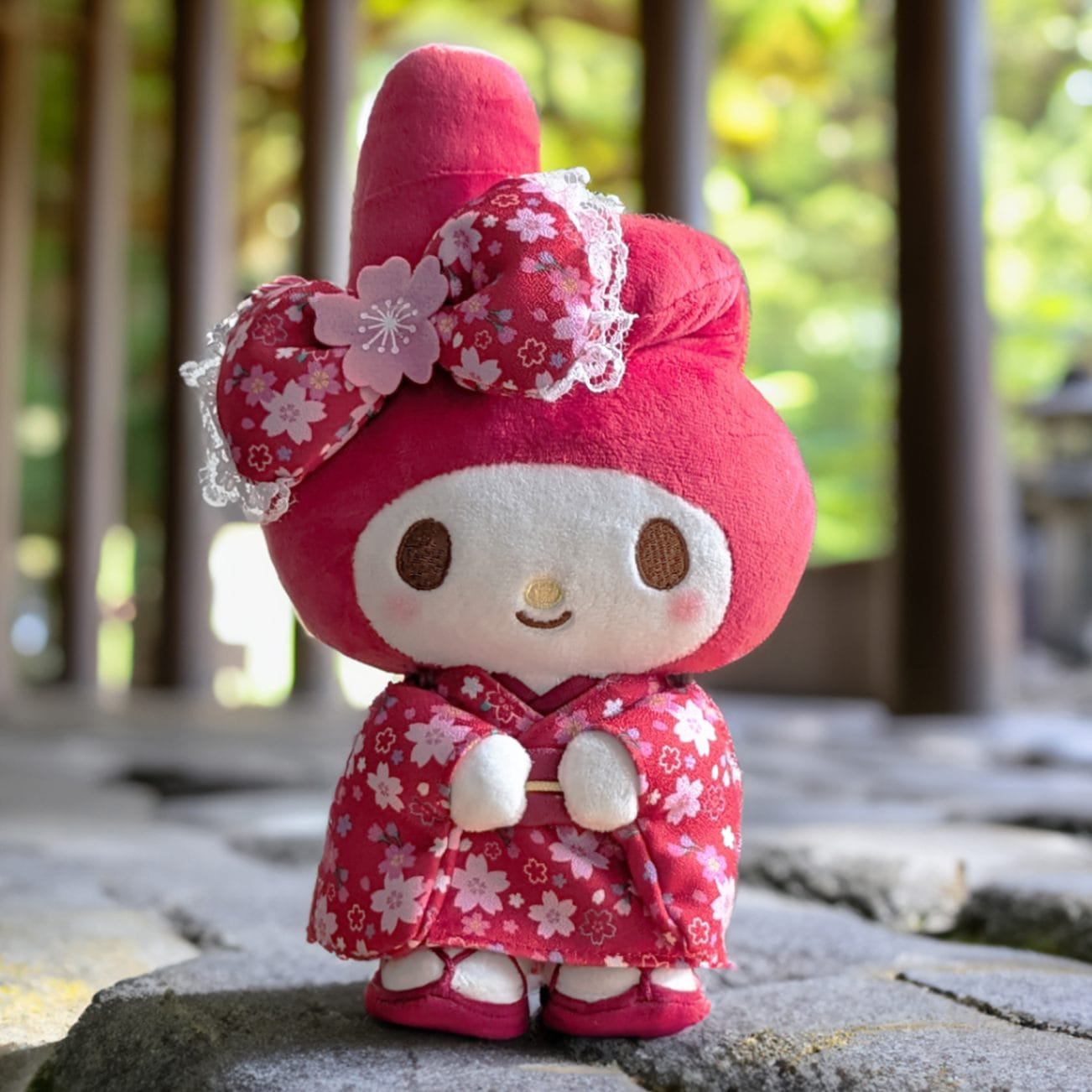 Sanrio Sakura Kimono Plush Doll M