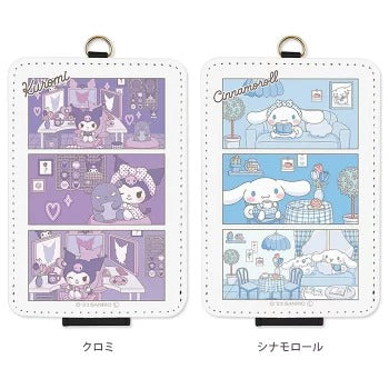 Sanrio Kuromi & Cinnamoroll Room Tour Card Holder