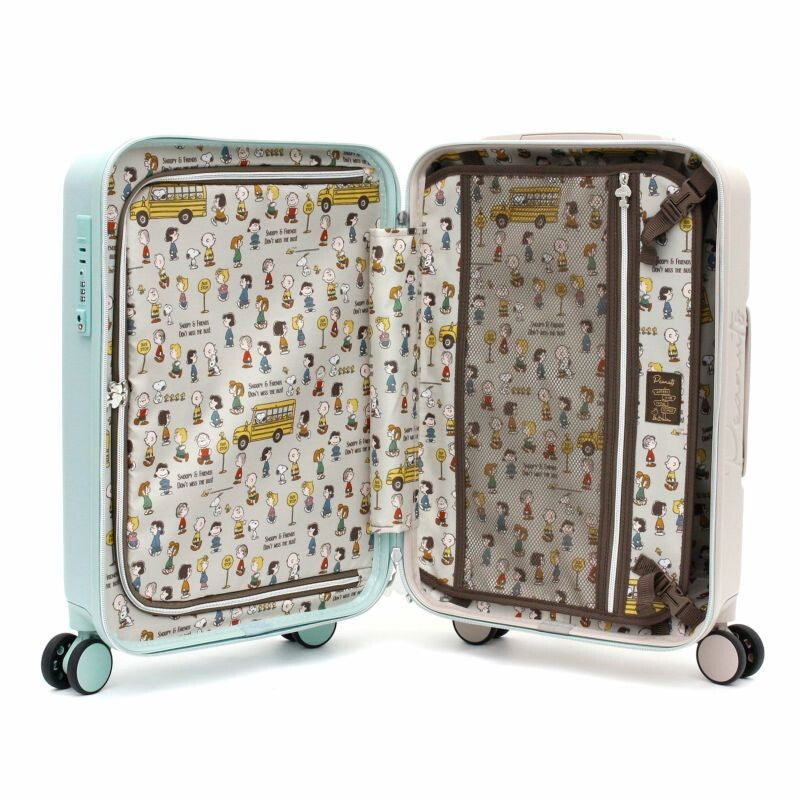 SNOOPY Zipper Type Luggage (S)