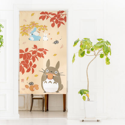 Ghibli My Neighbor Totoro Fruitful Autumn Door Curtain Made in Japan
