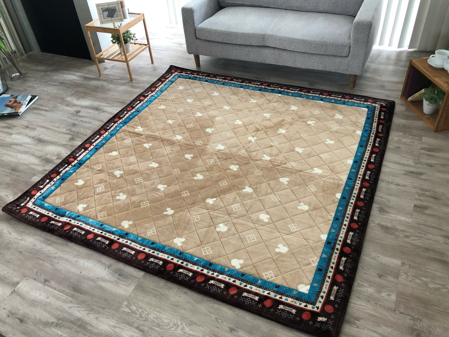 Disney Quilted Flannel Rug