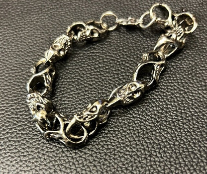 Skull Chain Bracelet
