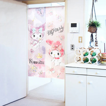 Sanrio My Melody & Kuromi Door Curtain Made in Japan