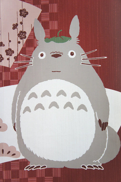 My Neighbor Totoro Lucky Daruma Door Curtain Made in Japan