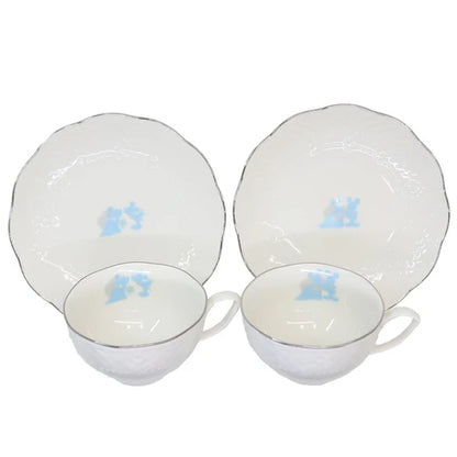 Mickey&Minnie Cup & Saucer Set of Two