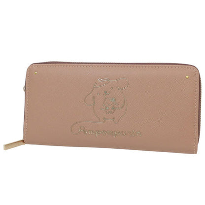 Pompompurin Round Zipper Long Wallet