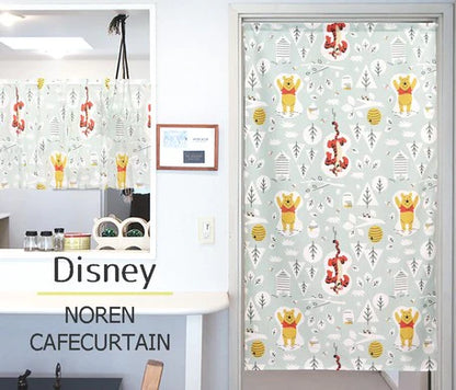 Disney Winnie the Pooh FUN IN THE SUN Door Curtain Made in Japan