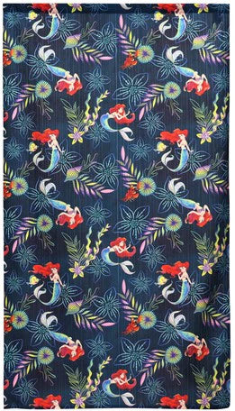Disney Ariel Pearlescent Door Curtain Made in Japan