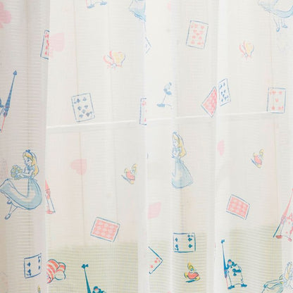 Alice in Wonderland Level 2 Blackout and Heat Insulation Curtain + Window Screen 4-Piece Set
