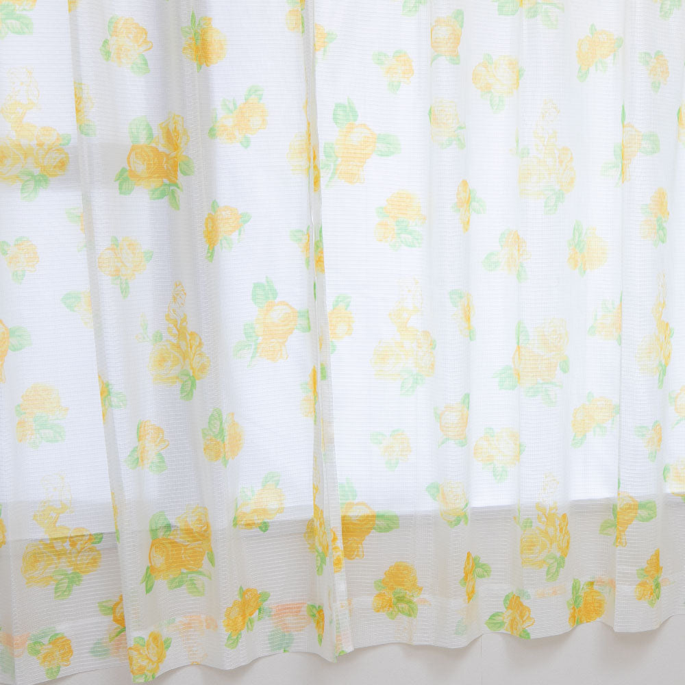 美女與野獸 二級遮光隔熱窗簾+窗紗 4件套裝