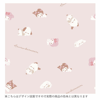 Sanrio Characters UV Protection Rate 99.9% Lace Curtain + Window Screen 4-Piece Set