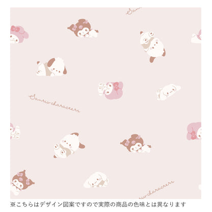 Sanrio Characters UV Protection Rate 99.9% Lace Curtain + Window Screen 4-Piece Set