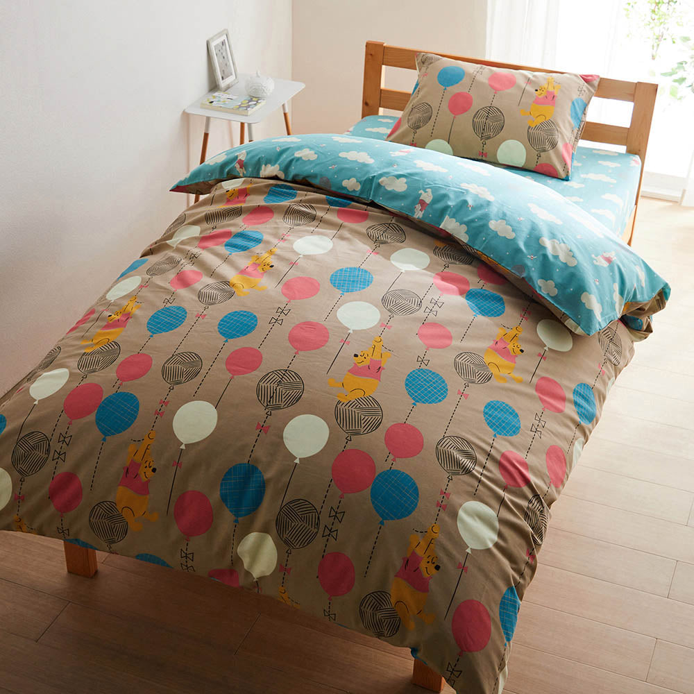 Disney Characters Cotton Blend Duvet Cover 3-Piece Set