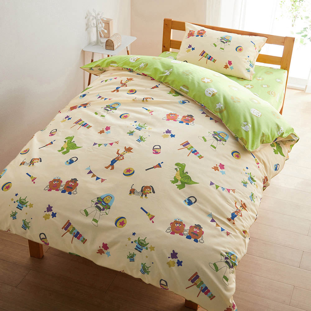 Disney Characters Cotton Blend Duvet Cover 3-Piece Set