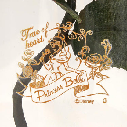 Beauty and the Beast Dome Rose Music Box with Preserved Flowers