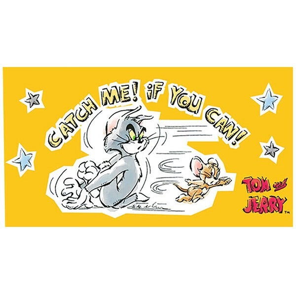 Tom & Jerry Beach Towel CATCH ME ! iF You CAN !