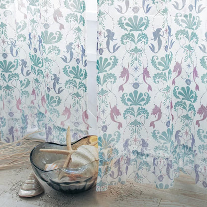 Disney Ariel Blackout Window Screen Curtains 4-Pack