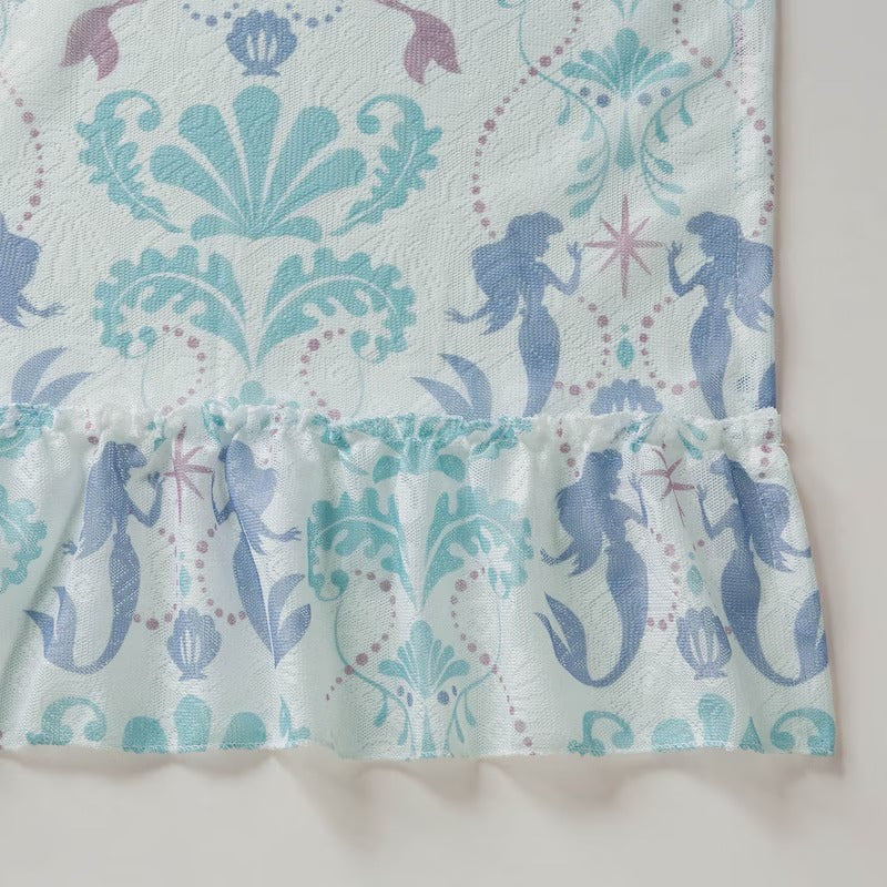 Disney Ariel Blackout Window Screen Curtains 4-Pack